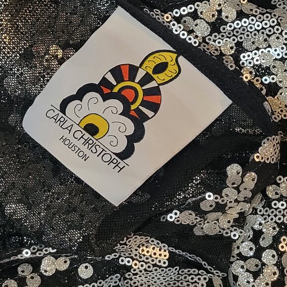 Carla Christoph Sequin Kaftan Dress - Picture 7 of 10